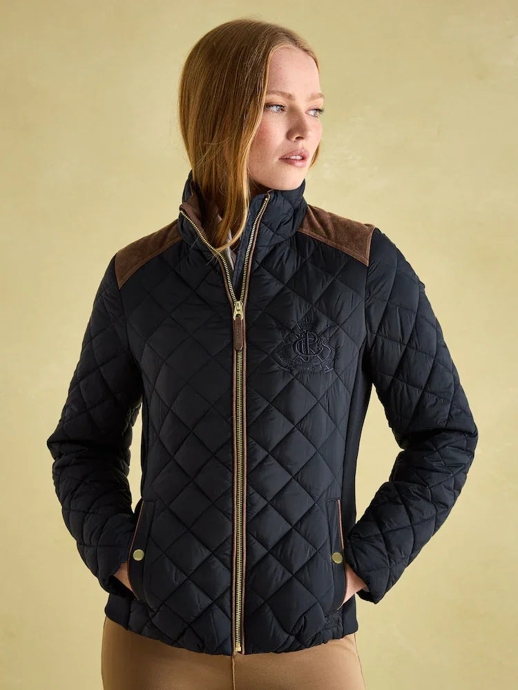 Quilted Equestrian Style Jacket