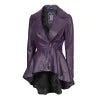 Womens Asymmetrical Biker Leather Jacket