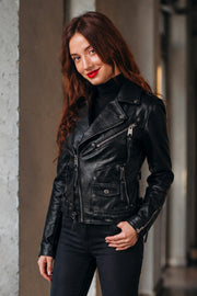 The Shadow Enforcer Leather Jacket