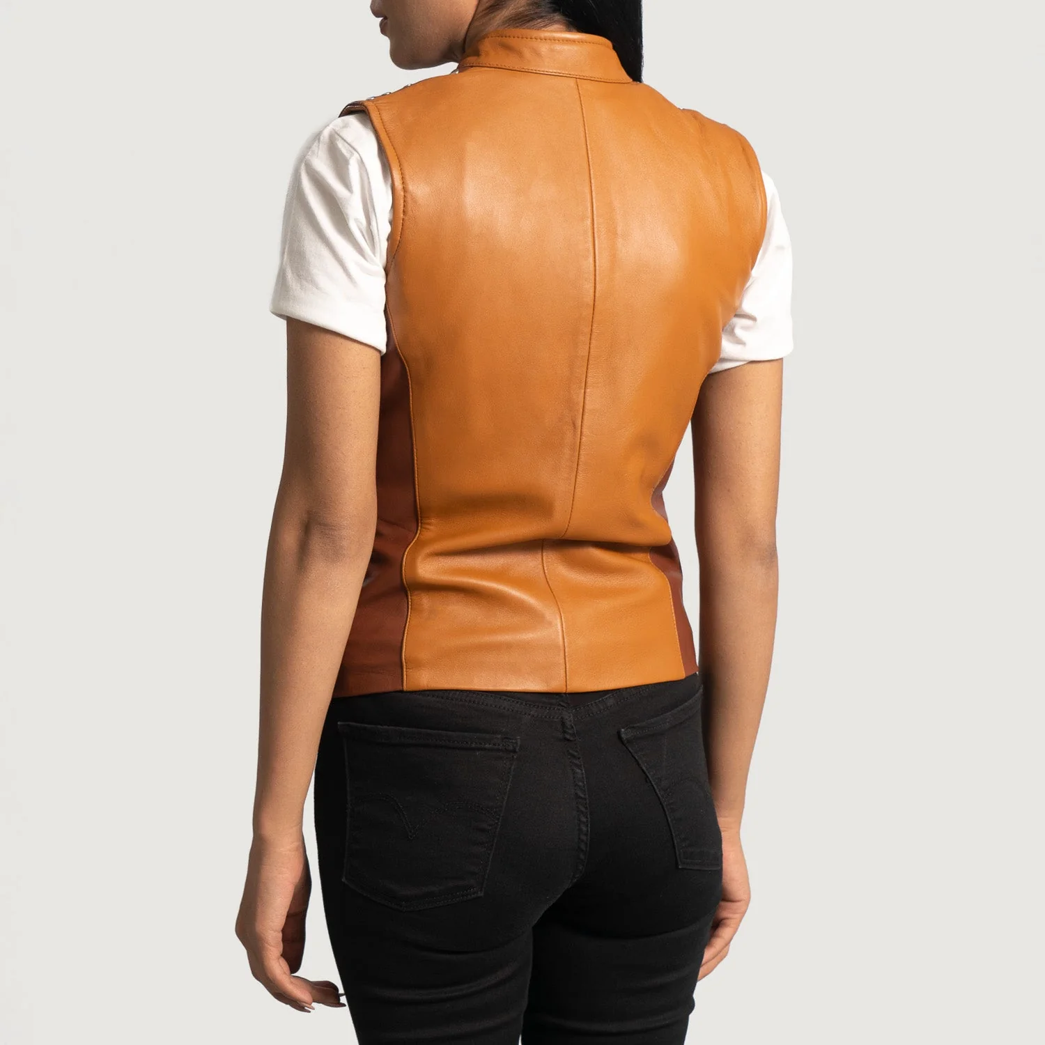 Women_27s_Westina_Tan_Dye_Leather_Vest_Back