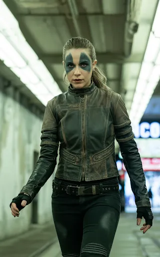 Custom jacket maker leather, fierce energy.