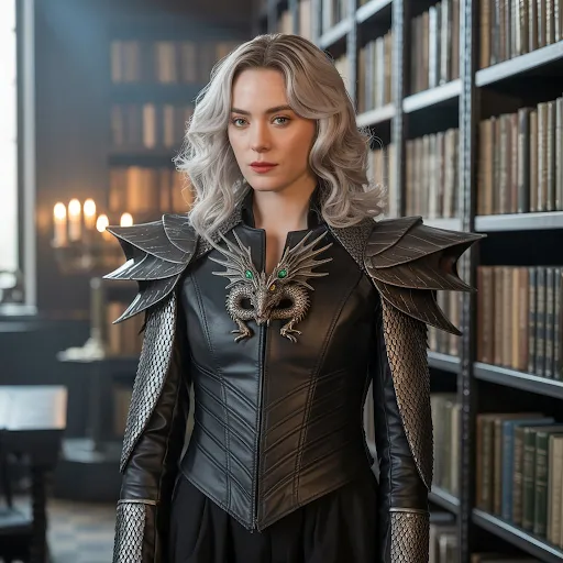 Dragon scales and leather