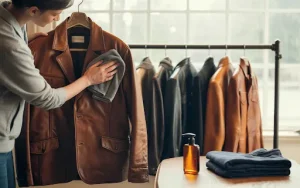 clean leather jackets without doing any damage