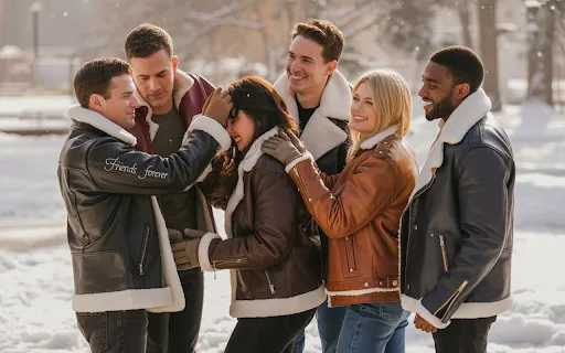 custom leather jacket to keep you warm and stylish