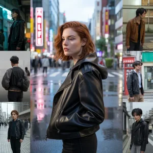leather jackets brings charms in personality